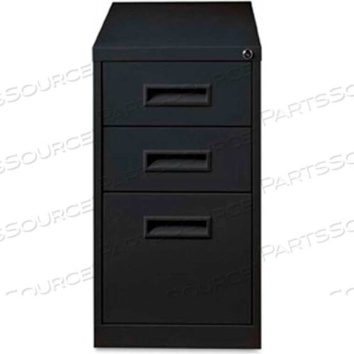 OEM#: LLR67737LORELL BOX/BOX/FILE MOBILE PEDESTAL FILE, 15W X 23D X 28H, BLACK by S.P. Richards Company