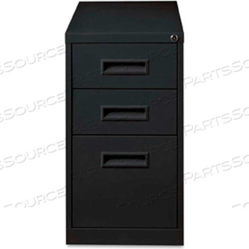 OEM#: LLR67745LORELL BOX/BOX/FILE MOBILE PEDESTAL FILE, 15W X 19D X 28H, BLACK by S.P. Richards Company