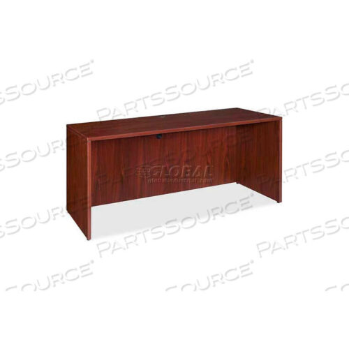 OEM#: LLR69377LORELL CREDENZA SHELL - 66W X 24D X 29-1/2H - MAHOGANY - ESSENTIALS SERIES by S.P. Richards Company
