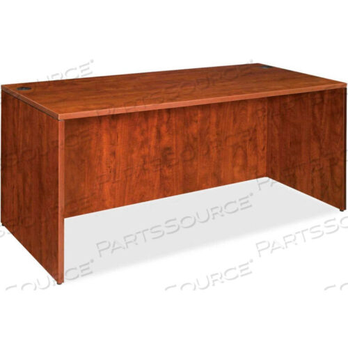 OEM#: LLR69408LORELL RECTANGULAR DESK SHELL - 66W X 30D X 29-1/2H - CHERRY - ESSENTIALS SERIES by S.P. Richards Company
