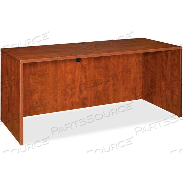 OEM#: LLR69412LORELL CREDENZA SHELL - 72W X 24D X 29-1/2H - CHERRY - ESSENTIALS SERIES by S.P. Richards Company