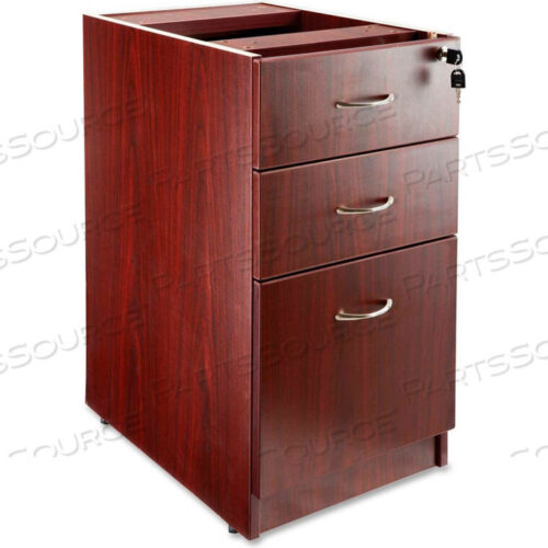 OEM#: LLR69603PEDESTAL - 16W X 22D X 28-1/4H - MAHOGANY - ESSENTIALS SERIES by Lorell