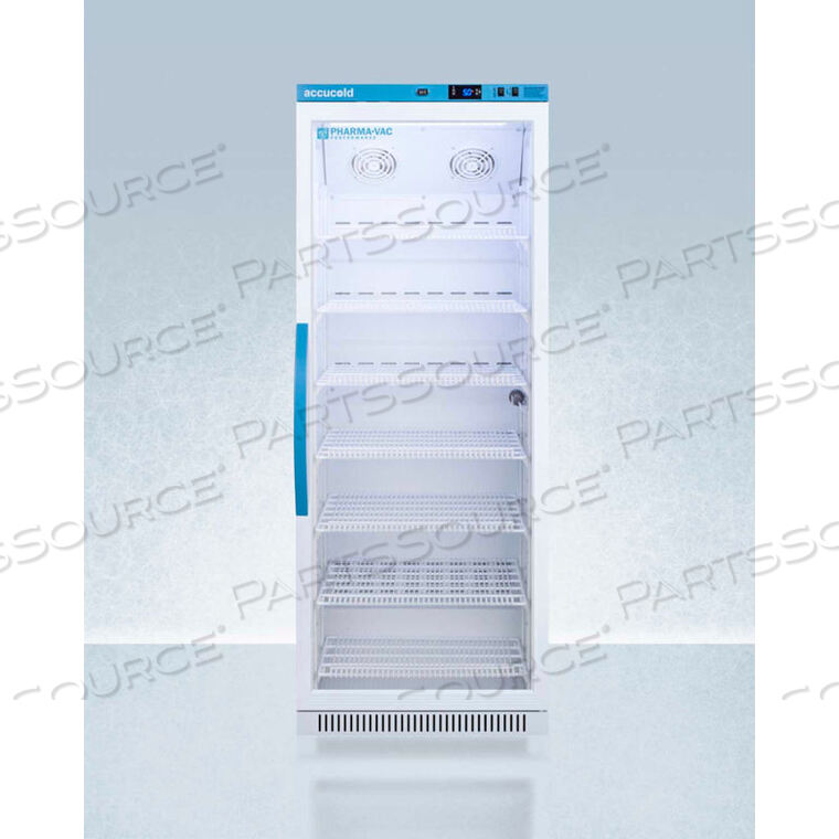 OEM#: ARG12PVACCUCOLD PHARMA-VAC PERFORMANCE SERIES UPRIGHT VACCINE REFRIGERATOR, GLASS DOOR, 12 CU.FT. by Summit Appliance (Div. of Felix Storch, Inc.)