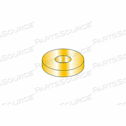 OEM#: ABK10FLAT WASHER - M10 - HARDENED STEEL - ZINC YELLOW - CLASS 10.9 - DIN 125A - PKG OF 100 by Titan Fasteners