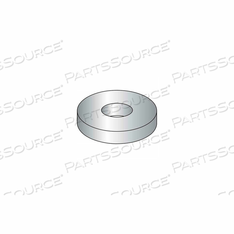 OEM#: AZA040321/4 X 1 FENDER WASHER - .285 I.D. - .047/.08 THICK - STEEL - ZINC PLATED - GRADE 2 - PKG OF 100 by Titan Fasteners