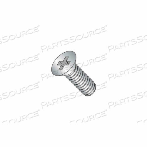 OEM#: CMC05030M5 X 0.8 X 30MM MACHINE SCREW - PHILLIPS FLAT HEAD - STEEL - ZINC - DIN 125B - PKG OF 100 by Titan Fasteners