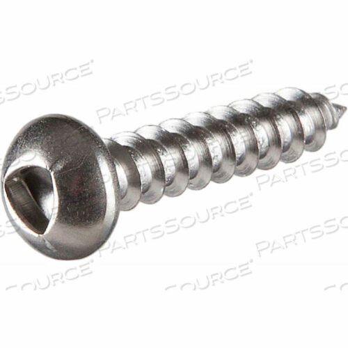 OEM#: 8.10A2PS#10A X 2 TAMPER-PROOF SECURITY SHEET METAL SCREW - TP3 PAN TRILOBULAR HEAD - 410 SS - 100 PK by Tamperproof Screw Company, Inc.