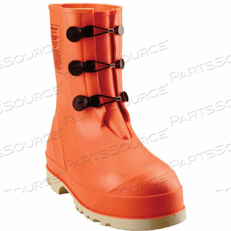 OEM#: 82330.0882330 HAZPROOF STEEL TOE BOOTS, ORANGE/CREAM, SURE GRIP OUTSOLE, SIZE 8 by Tingley Rubber