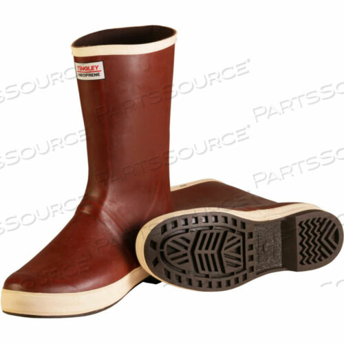 OEM#: MB920B.10MB920B DIPPED NEOPRENE SNUGLEG BOOTS, BRICK RED/BROWN, SIZE 10 by Tingley Rubber