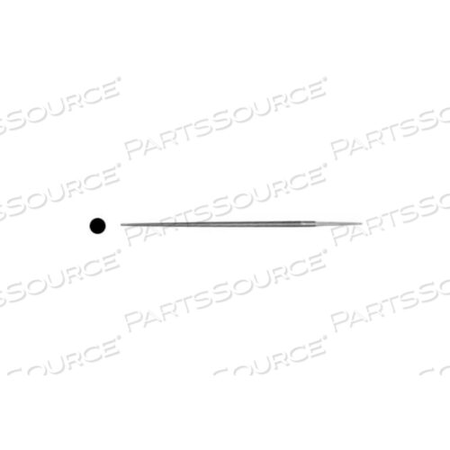 SWISS PATTERN FILE ROUND TAPER SIZE: 6 X 1/4, 2 CUT