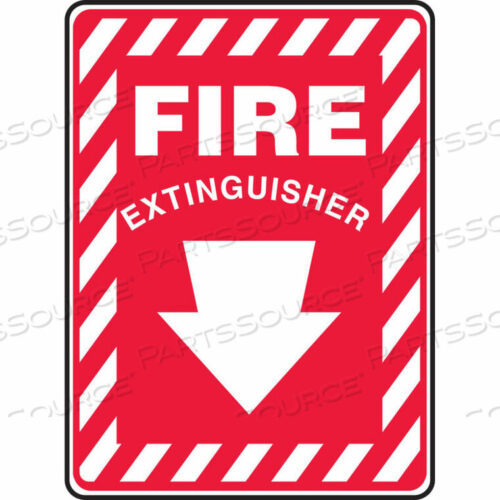 OEM#: MFXG417VPFIRE EXTINGUISHER SIGN, 7W X 10H, PLASTIC by Accuform Manufacturing, Inc.