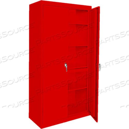 OEM#: AAH-48RBMAG1-RMAGNUM SERIES ALL-WELDED STORAGE CABINET, 48WX24DX72H, RED by Steel Cabinets USA, Inc