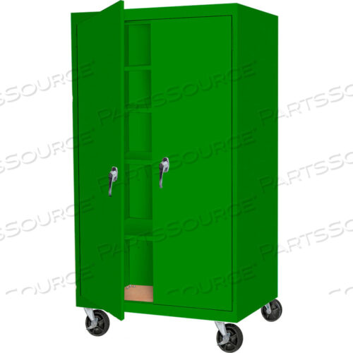 OEM#: MAAH-48722RB-L-GRNMOBILE ALL-WELDED CABINET, 48WX24DX72H, LEAF GREEN by Steel Cabinets USA, Inc