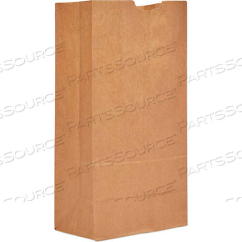 OEM#: BAGGK20500PAPER GROCERY BAGS #20, 8-1/4W X 5-5/16D X 16-1/8H, KRAFT, 500 PACK by United Stationers Supply