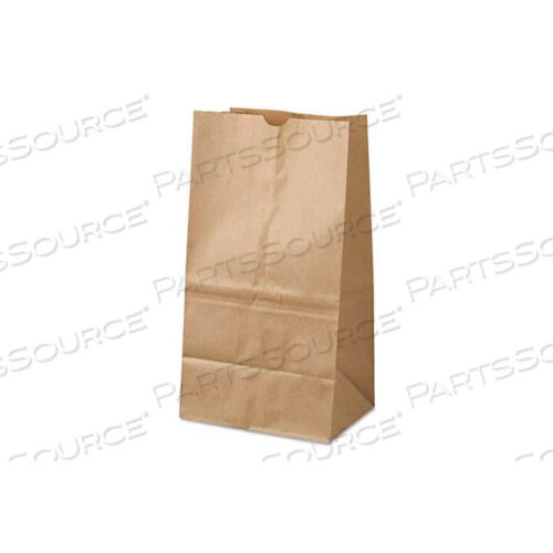 OEM#: BAGGK25S500PAPER GROCERY BAGS #25 SQUAT, 8-1/4W X 6-1/8D X 15-7/8H, KRAFT, 500 PACK by United Stationers Supply