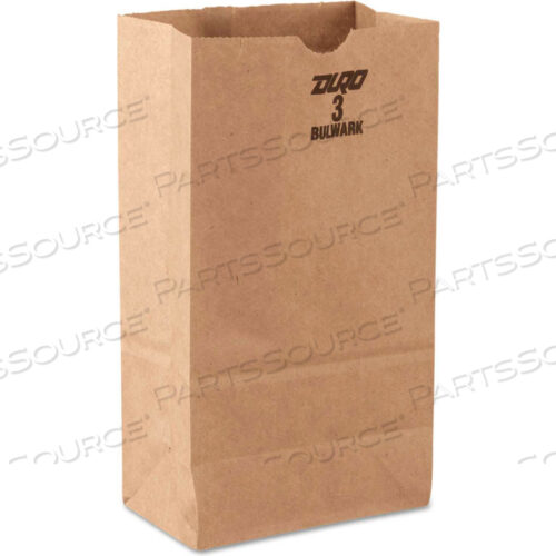 OEM#: 83309GROCERY PAPER BAGS 3-9/16 X 4-3/4 BROWN - 500 PACK by United Stationers Supply