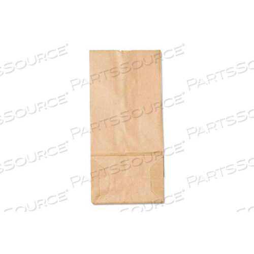 OEM#: BAGGK5500PAPER GROCERY BAGS #5, 5-1/4W X 3-7/16D X 10-15/16H, KRAFT, 500 PACK by United Stationers Supply