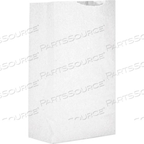 OEM#: BAGGW2500PAPER GROCERY BAGS #2, 4-5/16W X 2-7/16D X 7-7/8H, WHITE, 500 PACK by United Stationers Supply