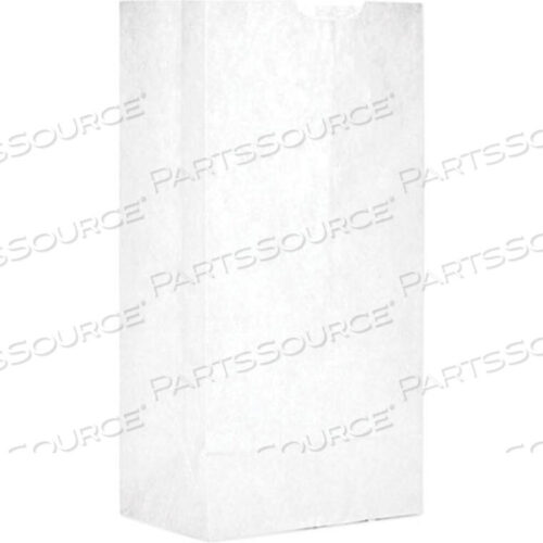OEM#: BAGGW4500PAPER GROCERY BAGS #4, 5W X 3-1/3D X 9-3/4H, WHITE, 500 PACK by United Stationers Supply