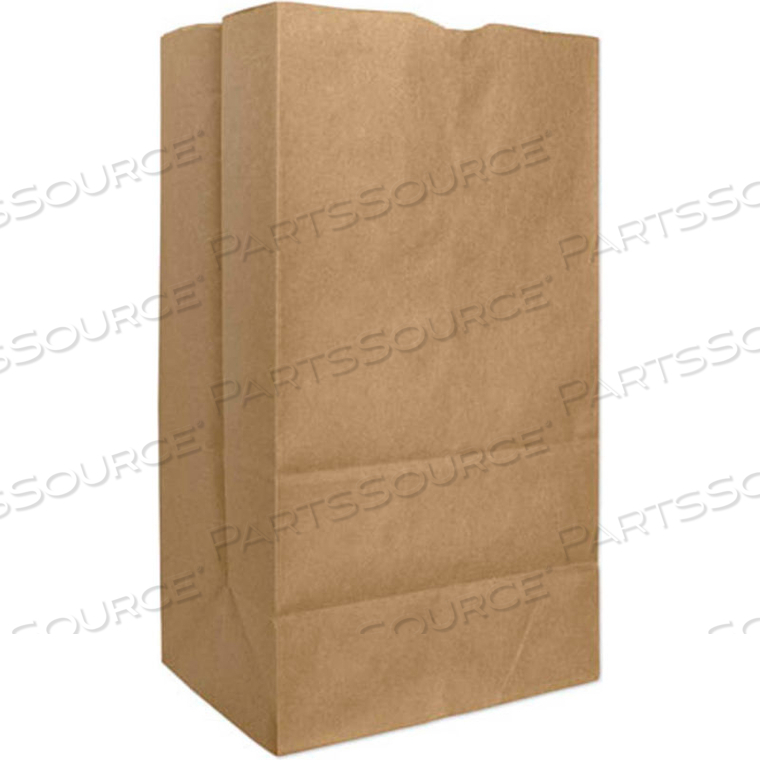OEM#: BAGGX2560SEXTRA HEAVY DUTY PAPER GROCERY BAGS, #25, 8-1/4W X 6-1/8D X 15-7/8H, KRAFT, 500 PACK by United Stationers Supply