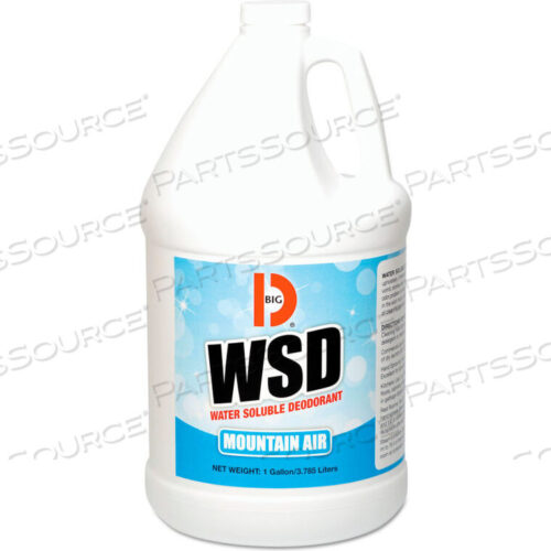 OEM#: BGD1358WATER-SOLUBLE DEODORANT MOUNTAIN AIR, GALLON BOTTLE 4/CASE by United Stationers Supply