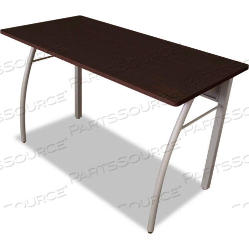 OEM#: LITSH733MMOCRECTANGULAR DESK - 47-1/4W X 23-5/8D X 29-1/2H - MOCHA - TRENTO SERIES by Linea Italia Inc
