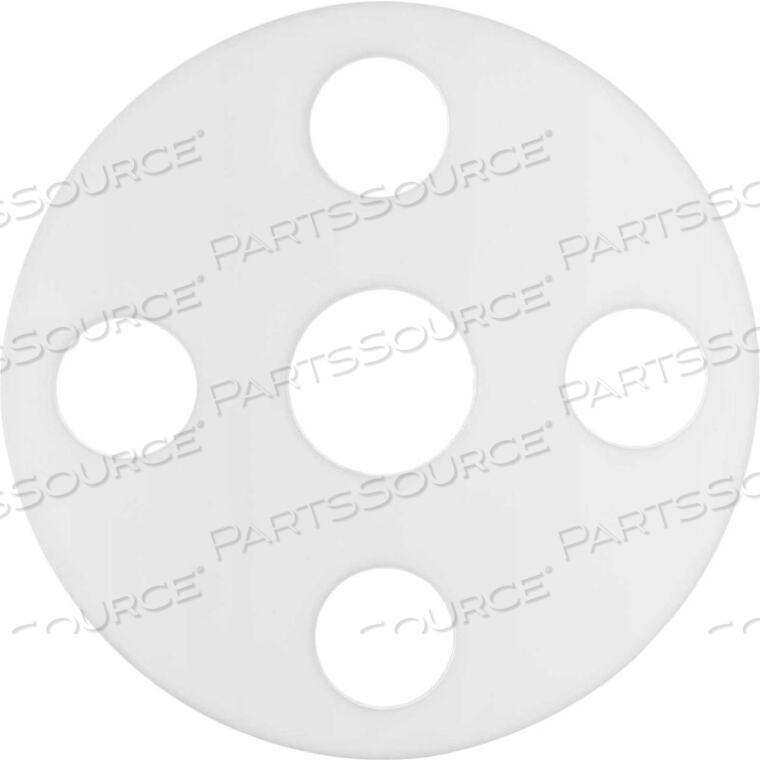 OEM#: BULK-FG-1879FULL FACE COMPRESSIBLE PTFE FLANGE GASKET FOR 1/2 PIPE-1/16 THICK - CLASS 150 by USA Sealing, Inc