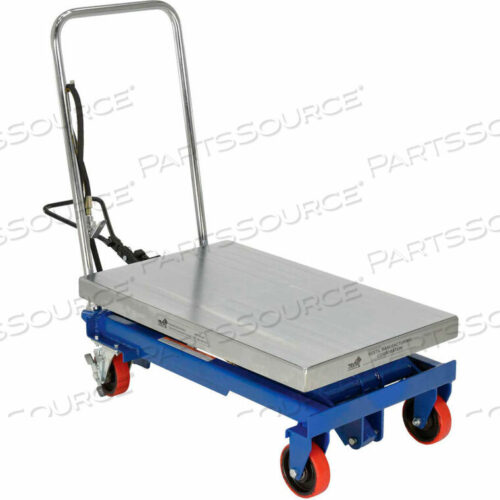 OEM#: AIR-1000PNEUMATIC-HYDRAULIC MOBILE SCISSOR LIFT TABLE 1000 LB. CAPACITY by Vestil Manufacturing Corp.