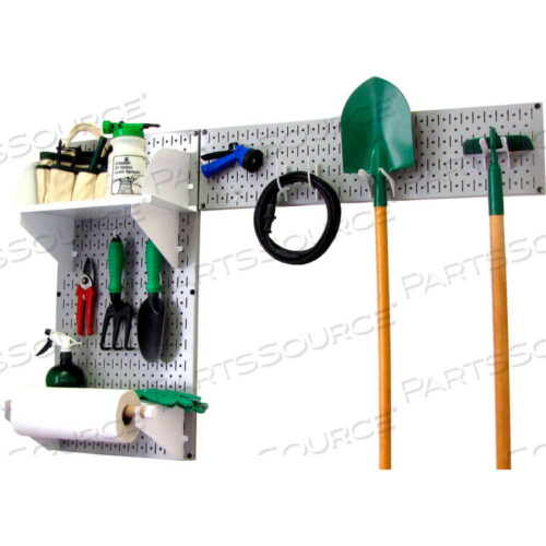 OEM#: 30-GRD-200 GWPEGBOARD GARDEN TOOL BOARD ORGANIZER, GRAY/WHITE, 48 X 32 X 9 by Wall Control Pegboard
