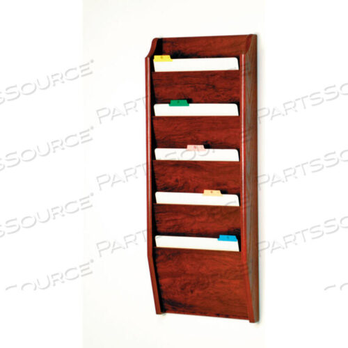OEM#: CH14-5MH5 POCKET CHART HOLDER - MAHOGANY by Wooden Mallet