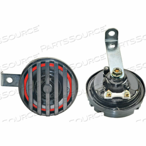 OEM#: 357-24INDUSTRIAL SERIES 370 DISC HORN, 24 VOLT, 385 HZ by Wolo
