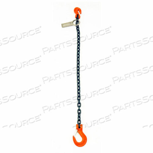 OEM#: B15111712 SINGLE LEG CHAIN SLING W/ SLING/GRAB HOOK by Mazzella Lifting Technologies