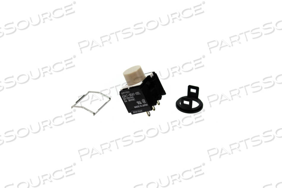 OEM#: 064-54801-98MOMENTARY PUSHBUTTON SWITCH, LIGHT GRAY, 3 A AC, 2 A DC, 125 VAC, 30 VDC, SPDT by Shimadzu Medical Systems