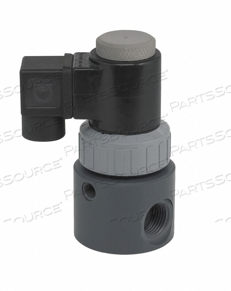 OEM#: EAST2V6W11-120/60-PVVALVE PVC 2WAY/2POSITION NORMALLY CLOSED by Plast-O-Matic