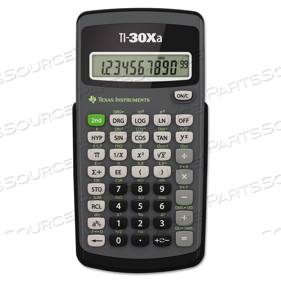 OEM#: TI30XATI-30XA SCIENTIFIC CALCULATOR, 10-DIGIT LCD by Texas Instruments