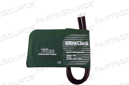 OEM#: UD1320MQ-05ULTRACHECK NYLON REUSABLE BP CUFFS, CHILD 13 - 20 CM, DOUBLE TUBE, FEMALE SUBMINIATURE TWIST LOCK, 5/BAG by Spacelabs Healthcare