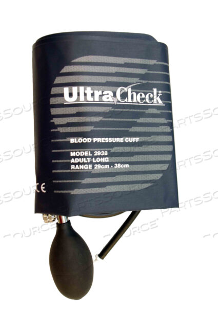 OEM#: UD2938MB-05ULTRACHECK NYLON REUSABLE BP CUFFS, ADULT LONG 29 - 38 CM, DOUBLE TUBE, MANUAL BULB, 5/BAG by Spacelabs Healthcare