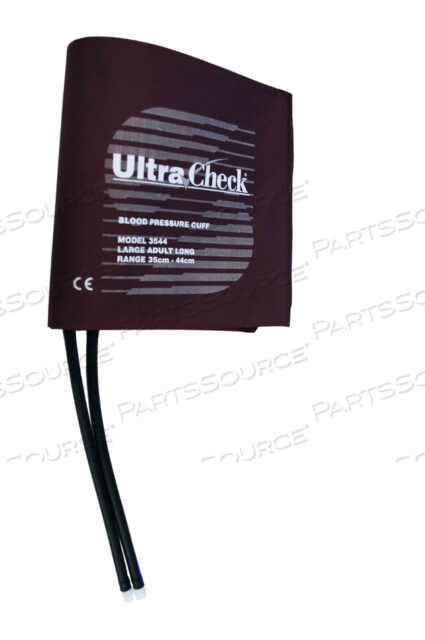 OEM#: UD3544DM-05ULTRACHECK NYLON REUSABLE BP CUFFS, LARGE ADULT LONG 35 - 44 CM, DOUBLE TUBE, THREADED SCREW, 5/BAG by Spacelabs Healthcare