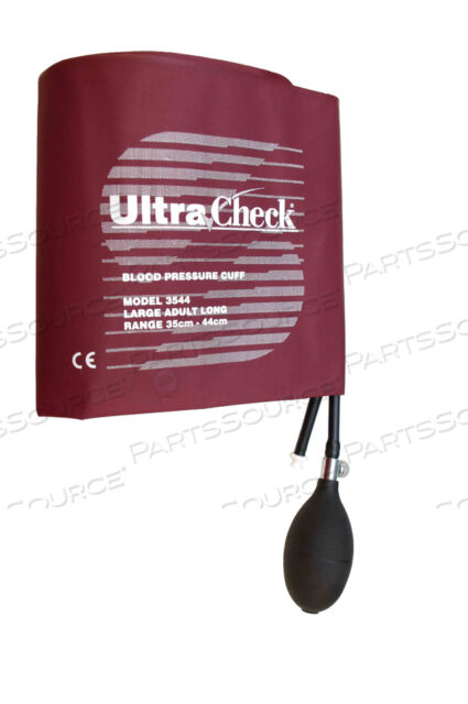 OEM#: UD3544MB-05ULTRACHECK NYLON REUSABLE BP CUFFS, LARGE ADULT LONG 35 - 44 CM, DOUBLE TUBE, MANUAL BULB, 5/BAG by Spacelabs Healthcare