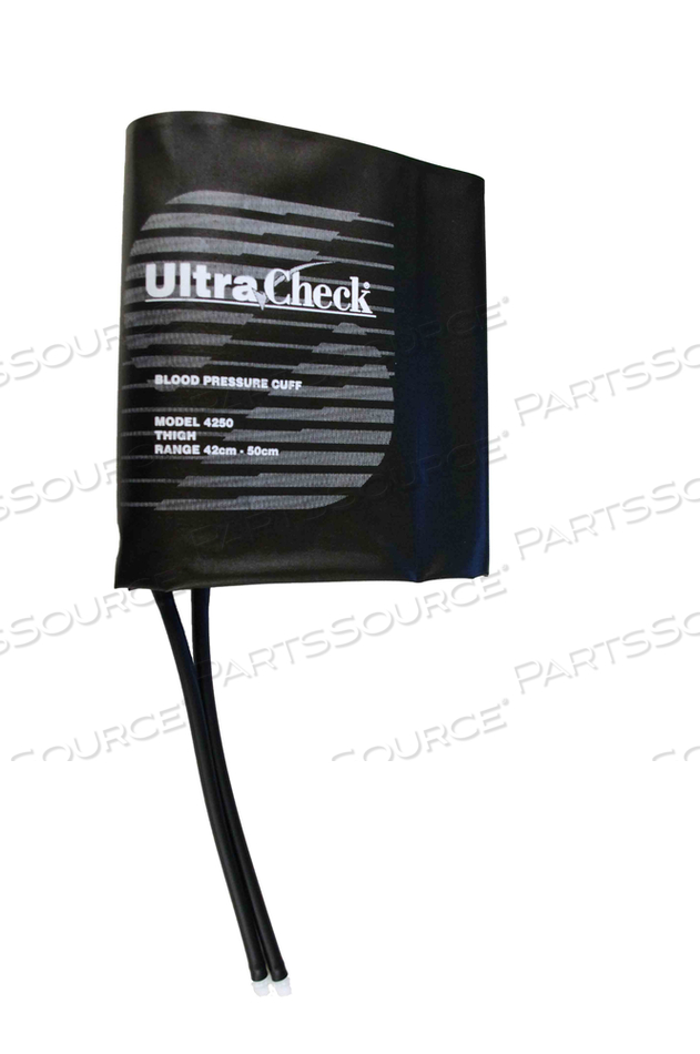 OEM#: UD4250DM-05ULTRACHECK NYLON REUSABLE BP CUFFS, THIGH 42 - 50 CM, DOUBLE TUBE, THREADED SCREW, 5/BAG by Spacelabs Healthcare