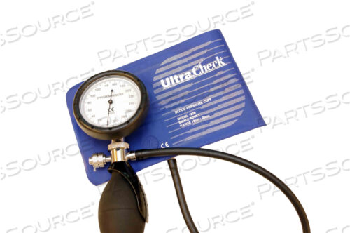 OEM#: US1826MBULTRACHECK NYLON REUSABLE BP CUFFS, SMALL ADULT 18 - 26 CM, SINGLE TUBE, MANUAL BULB WITH GAUGE, 1 EACH by Spacelabs Healthcare