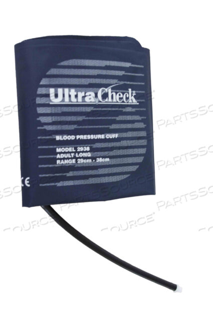 OEM#: US2938DM-05ULTRACHECK NYLON REUSABLE BP CUFFS, ADULT LONG 29 - 38 CM, SINGLE TUBE, THREADED SCREW, 5/BAG by Spacelabs Healthcare