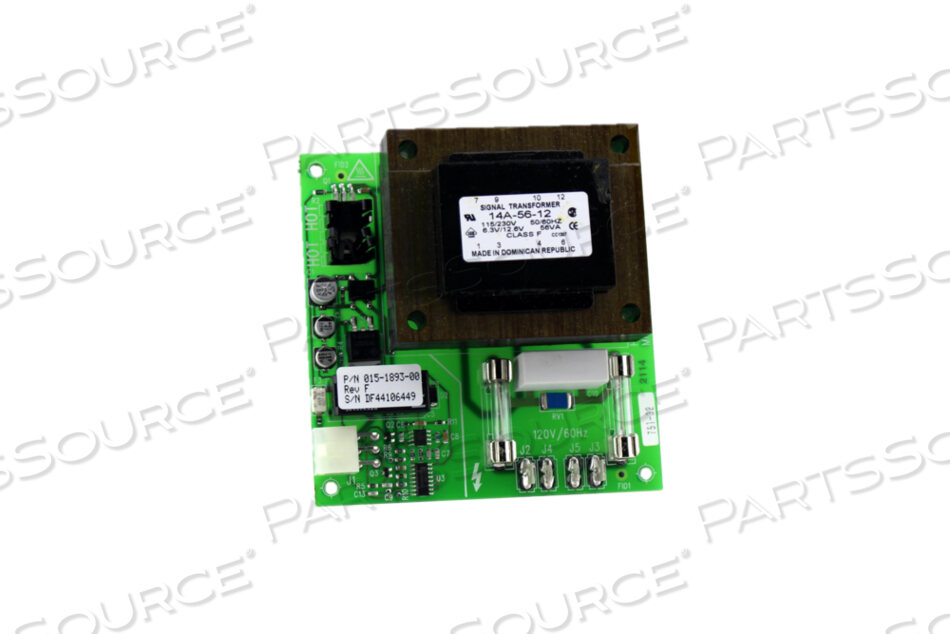 OEM#: 015-1893-00PCB, UPHOLSTERY HEATER by Midmark Corp.