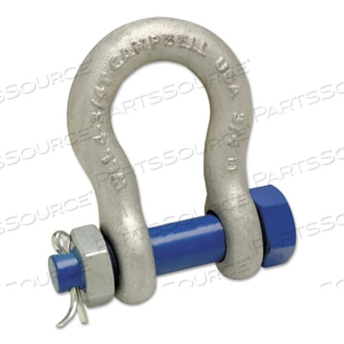 OEM#: 5391035999-G SERIES ANCHOR SHACKLES, 5/8 IN BAIL SIZE, 3.25 TONS, SECURED BOLT & NUT by Campbell