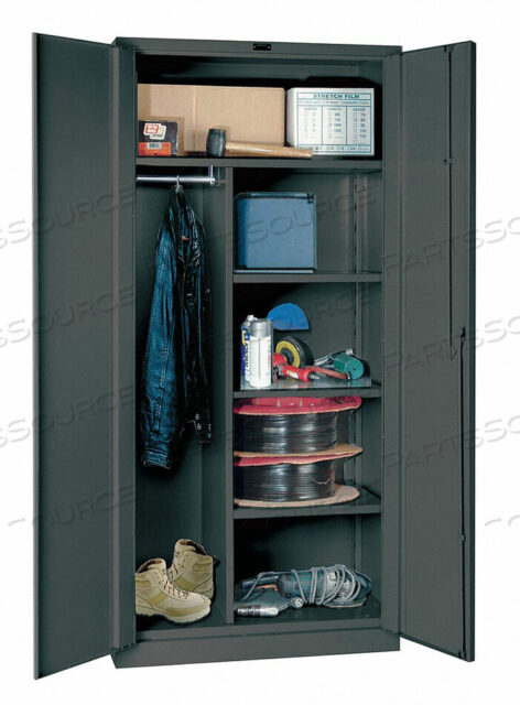 OEM#: HW6CC0478-4CL16 GAUGE HEAVY-DUTY CLASSIC DURATOUGH COMBINATION CABINET, 60X24X78 by Hallowell