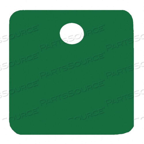 OEM#: 43090BLANK TAG SQUARE GREEN PK5 by C.H. Hanson