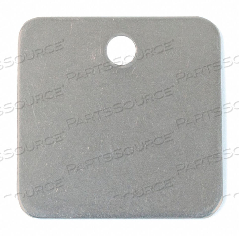 OEM#: 43197BLANK TAG SQUARE STEEL PK10 by C.H. Hanson