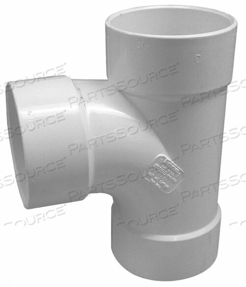 SANITARY TEE PVC 3IN. HUB