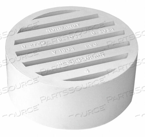 FLOOR STRAINER PVC 4IN. HUB