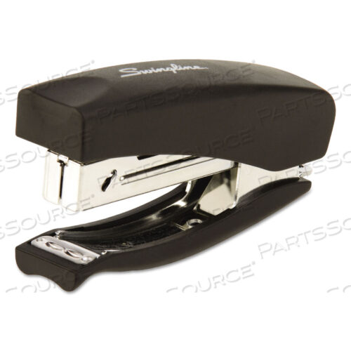 OEM#: 09901SOFT GRIP HALF STRIP HAND STAPLER, 20-SHEET CAPACITY, BLACK by Swingline GBC